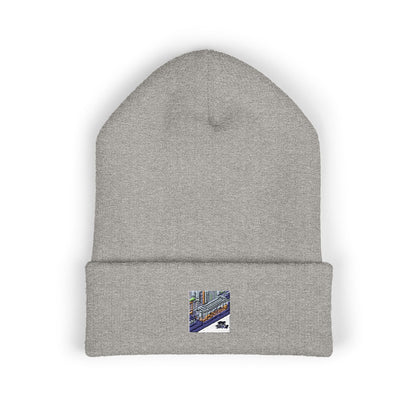 Cozy Embroidered Cuffed Beanie -custom winter caps