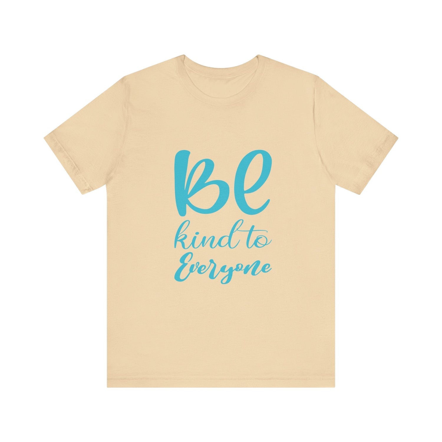 Unisex Graphic Tee – Eco-Friendly “Be Kind” Shirt for Everyday Wear