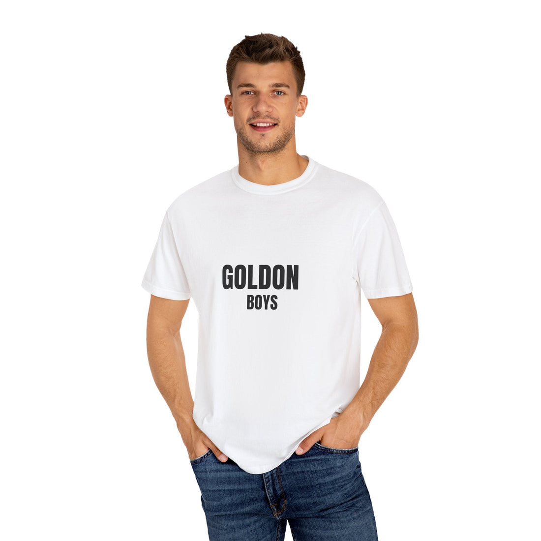 Unisex Garment-Dyed T-shirt – Soft Casual Tee for Boys, Girls &amp; Adults