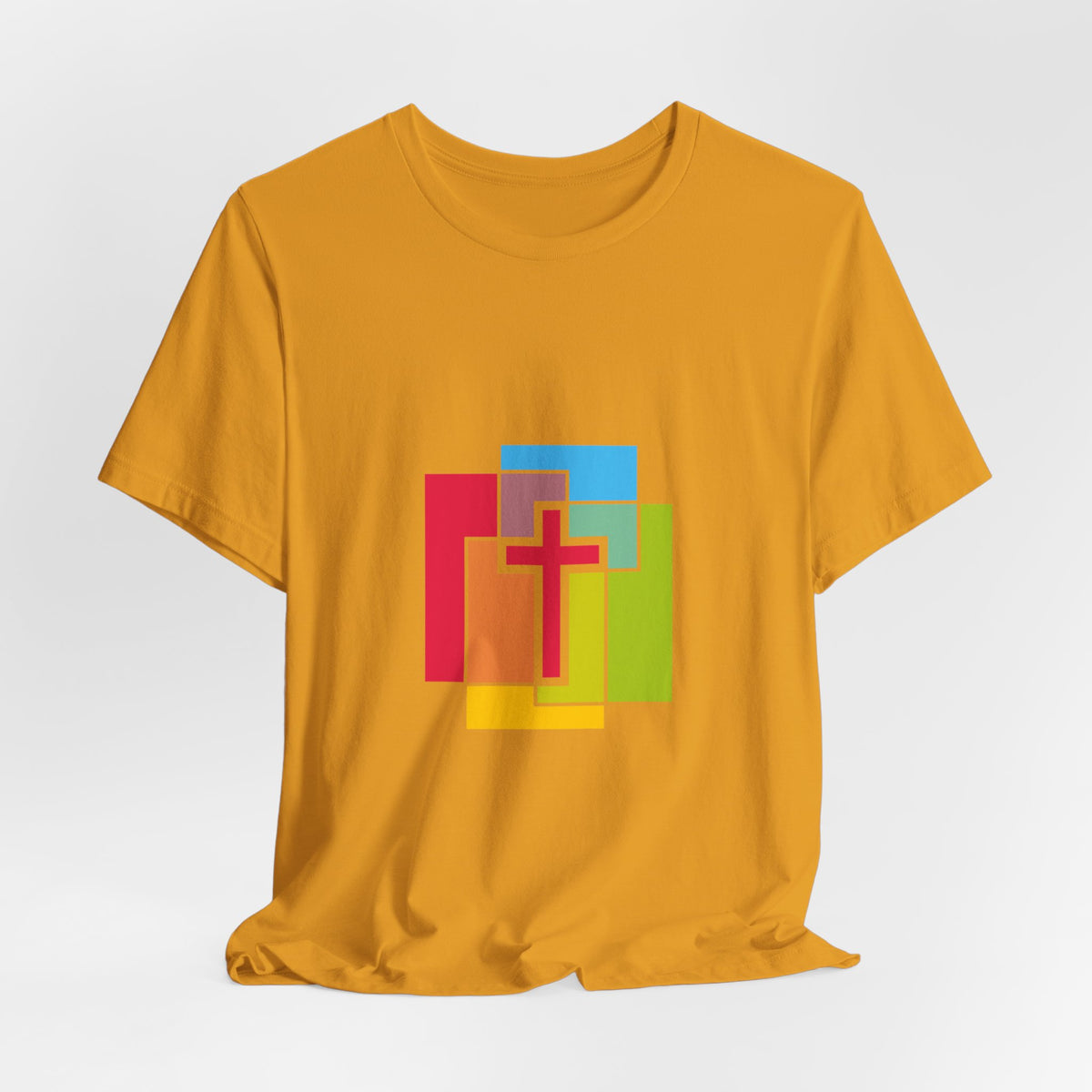 Colorful Faith Unisex Jersey Tee
