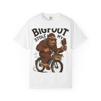 Bigfoot Stole My Fudge Unisex T-Shirt