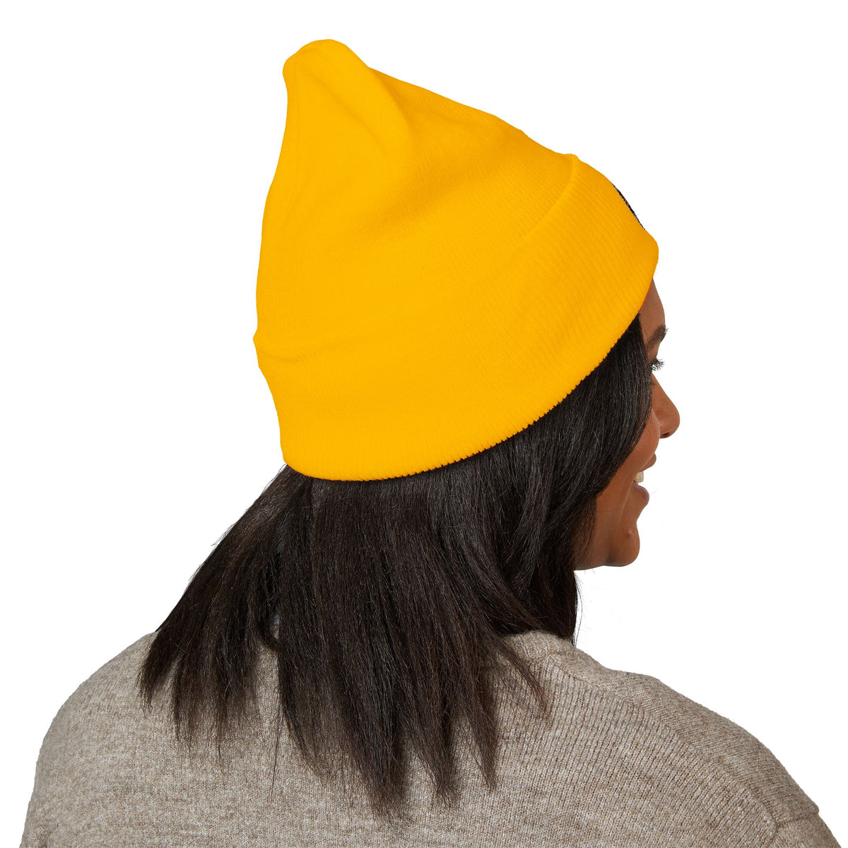 Cozy Embroidered Cuffed Beanie - Winter Warmth &amp; Style
