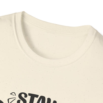 Unisex Softstyle T-Shirt - Stay Patient and Trust Printed Tee - Casual Outings - Comfortable Casual Wear Graphic Tee - Soft Cotton Tee - Gift