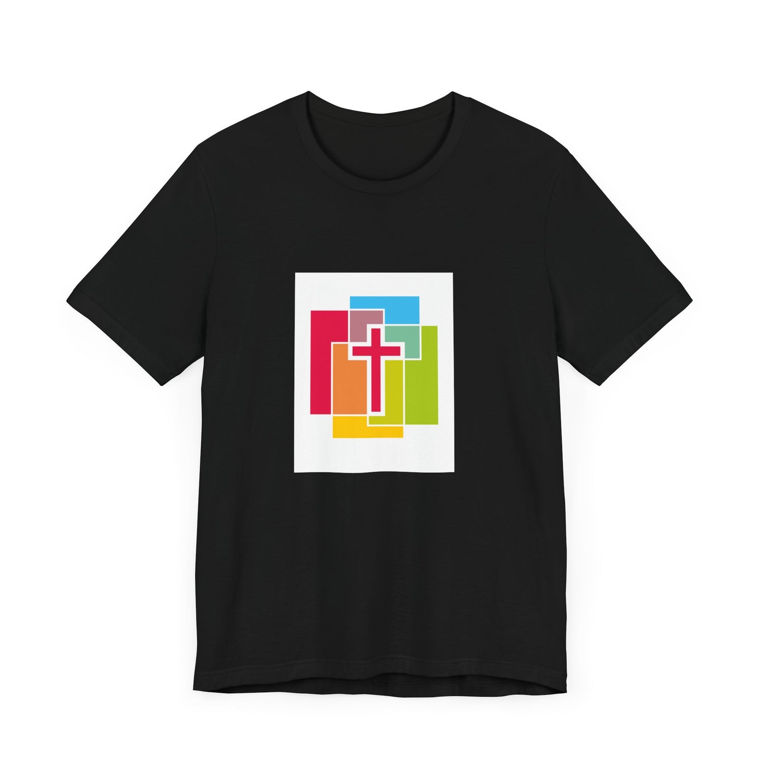 Colorful Faith Unisex Jersey Tee – Bright, Uplifting Style for Everyday Inspiration
