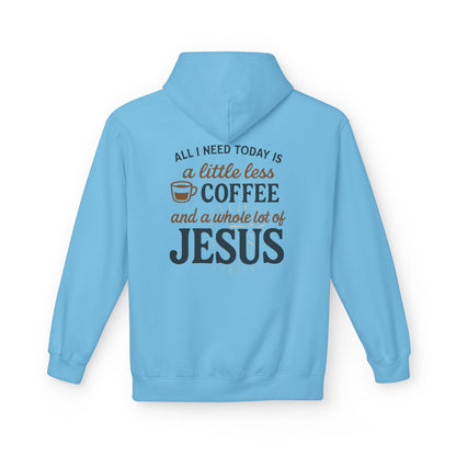 All I Need Today Is Coffee &amp; Jesus Hoodie, Inspirational Sweatshirt, [...]