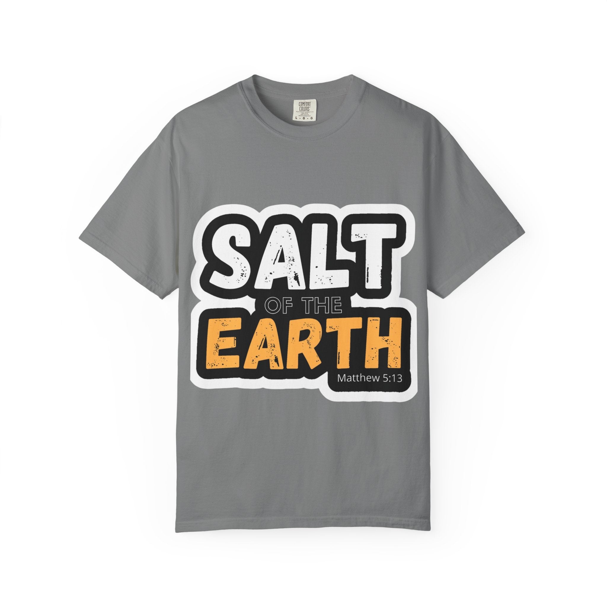 Salt of the Earth T-Shirt — Matthew 5:13 Christian Tee