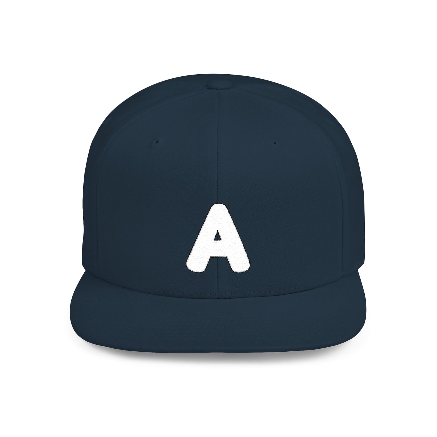 Flat Bill Snapback Hat — Classic Flat-Brim Baseball Cap