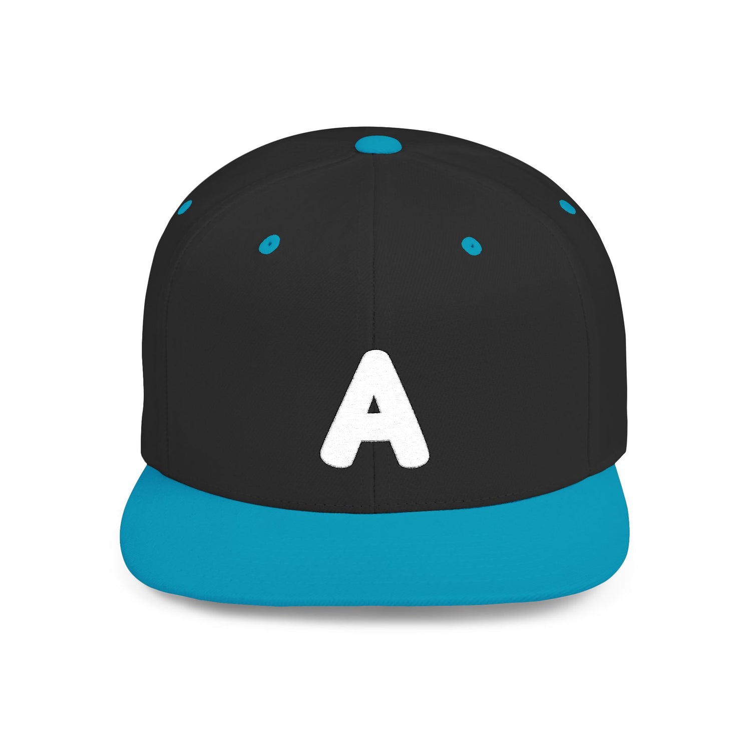 Flat Bill Snapback Hat — Classic Flat-Brim Baseball Cap