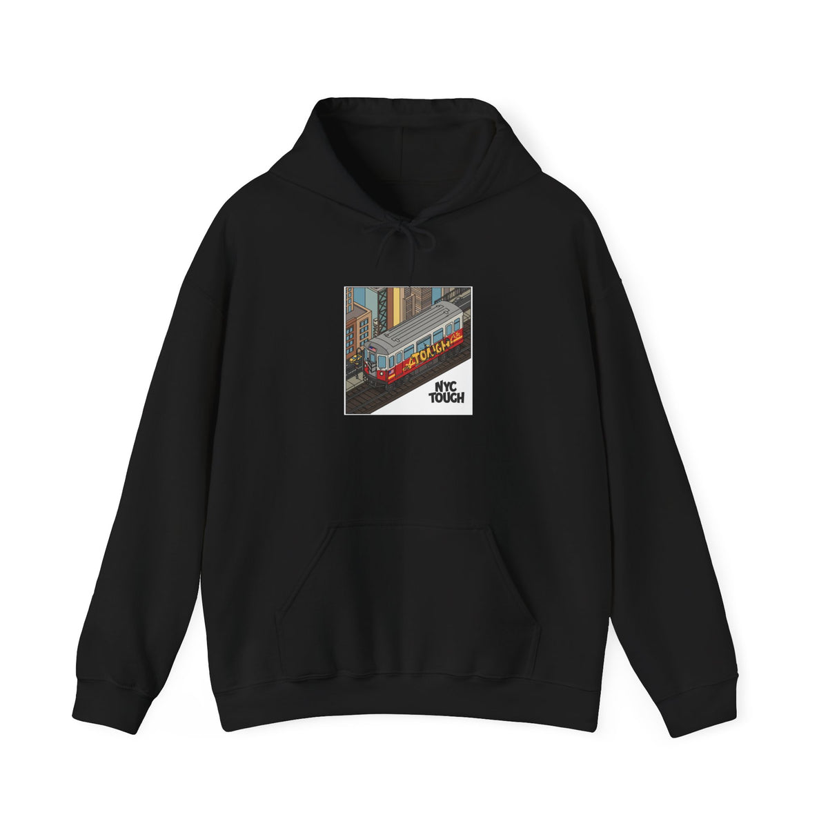 NYC Tough Unisex Hoodie – Cozy Heavy Blend Sweatshirt