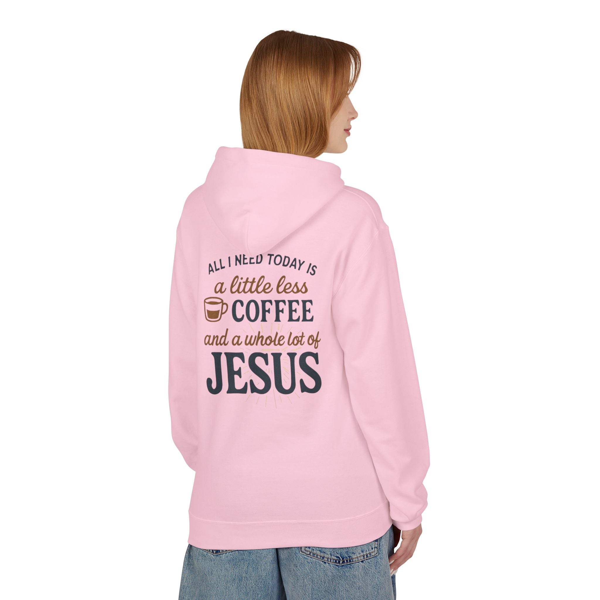 All I Need Today Is Coffee &amp; Jesus Hoodie, Inspirational Sweatshirt, [...]
