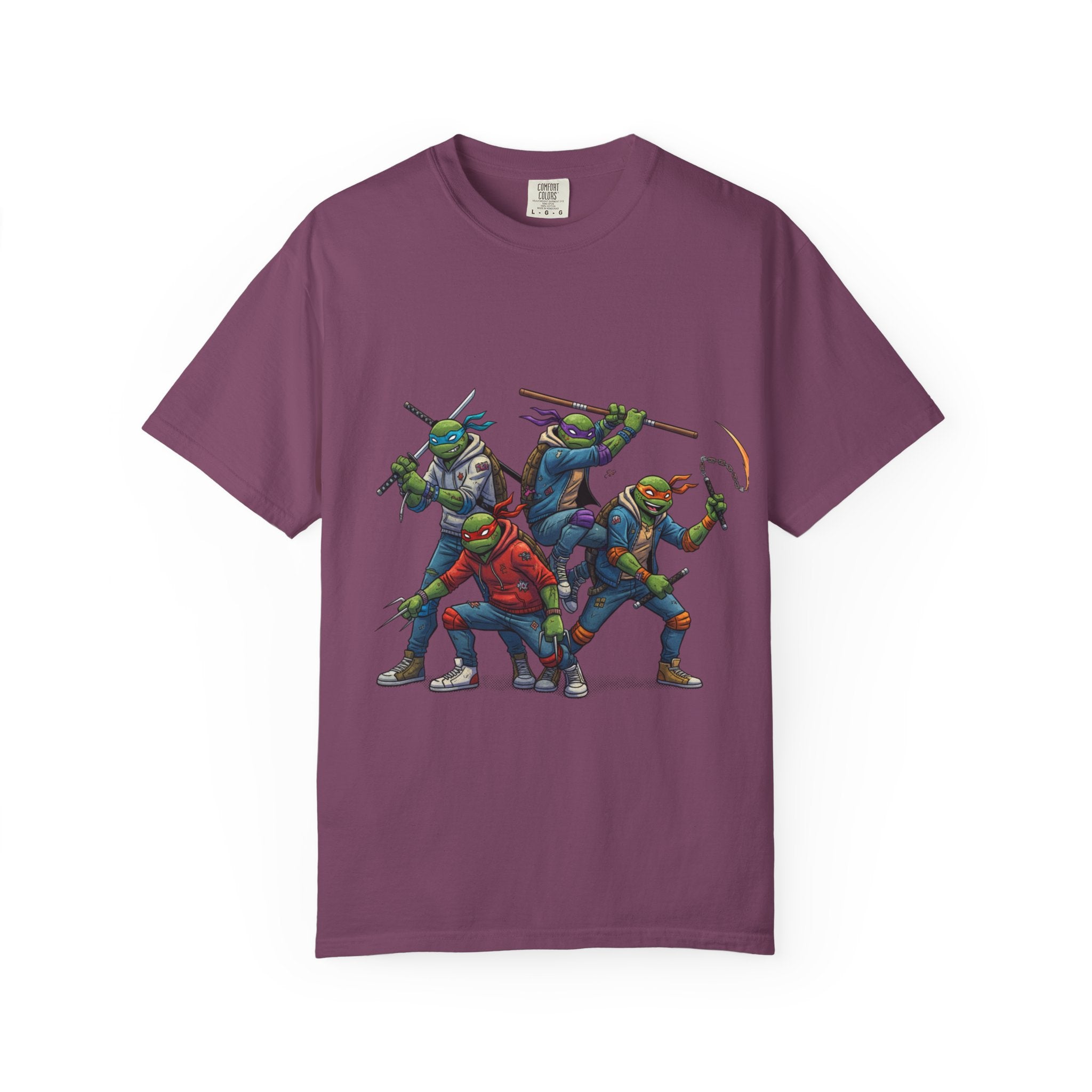 Trio T-Shirt | Retro Comic Heroes, Action Pose