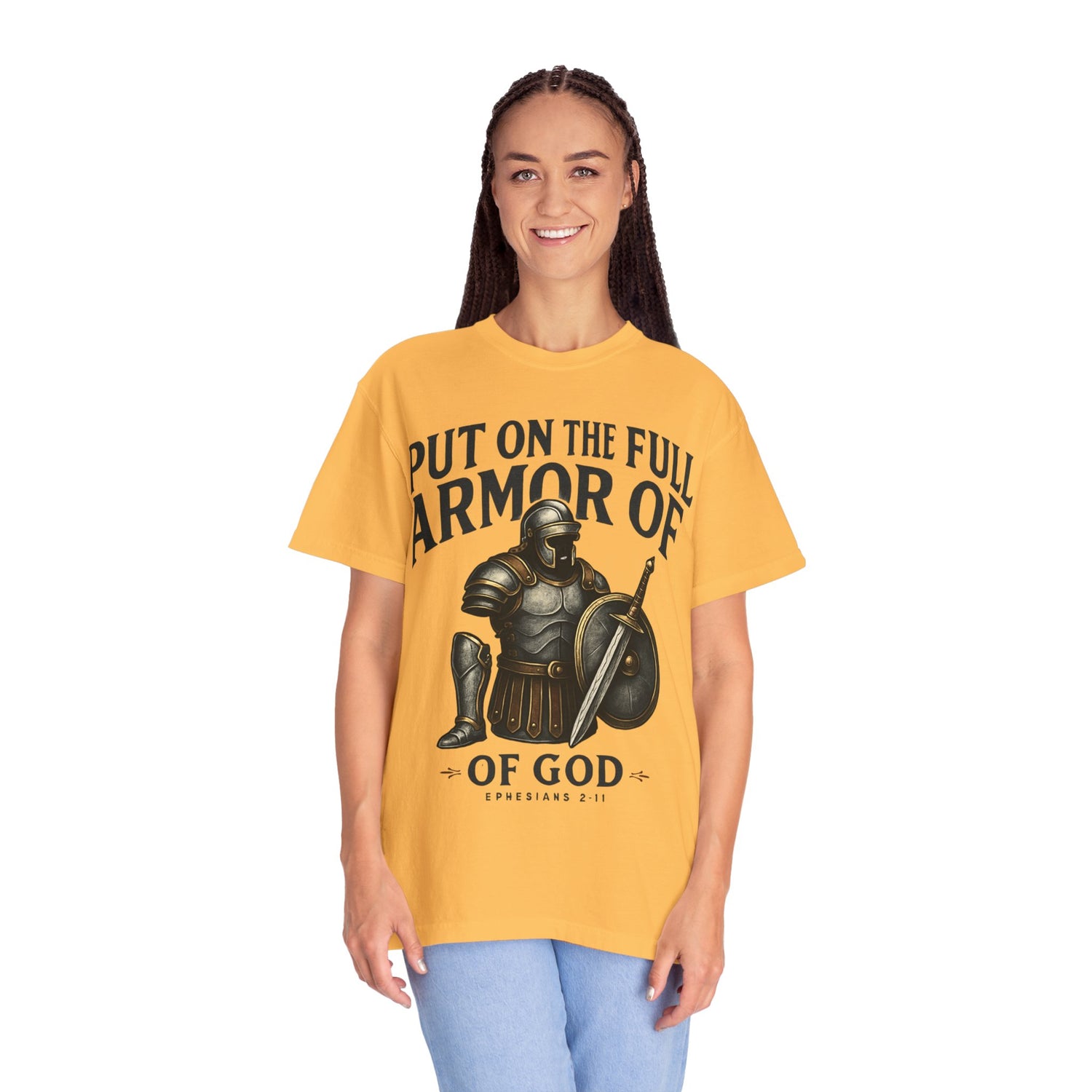 Armor of God T-Shirt — "Put On The Full Armor of God" Christian Faith Tee