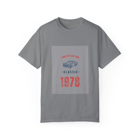 1978 Classic Car T-Shirt, Vintage Auto Lover Gift, Limited Edition Tee, Unisex Fashion, Nostalgic Apparel