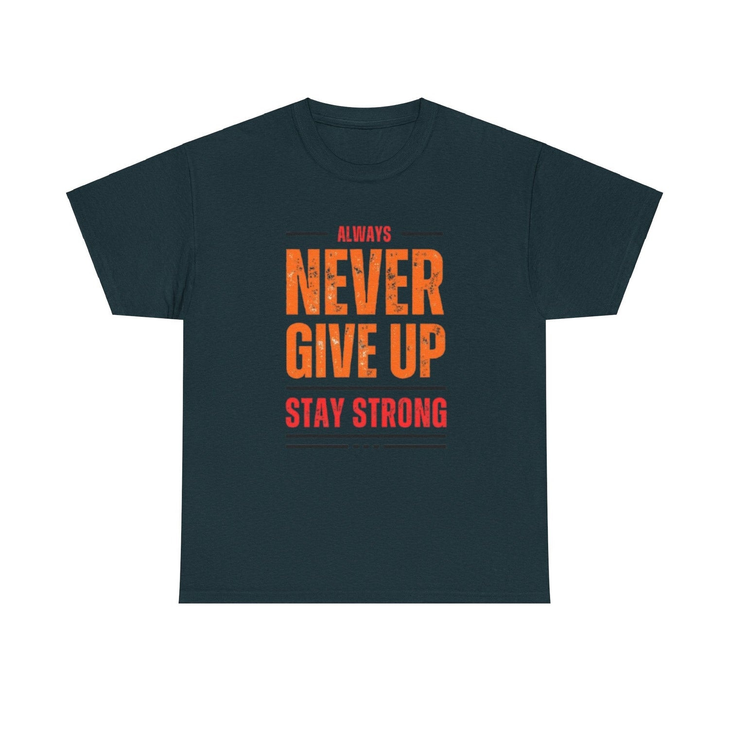 Unisex Heavy Cotton Tee Good Vibes Only Graphic Shir Durable &amp; Stylish