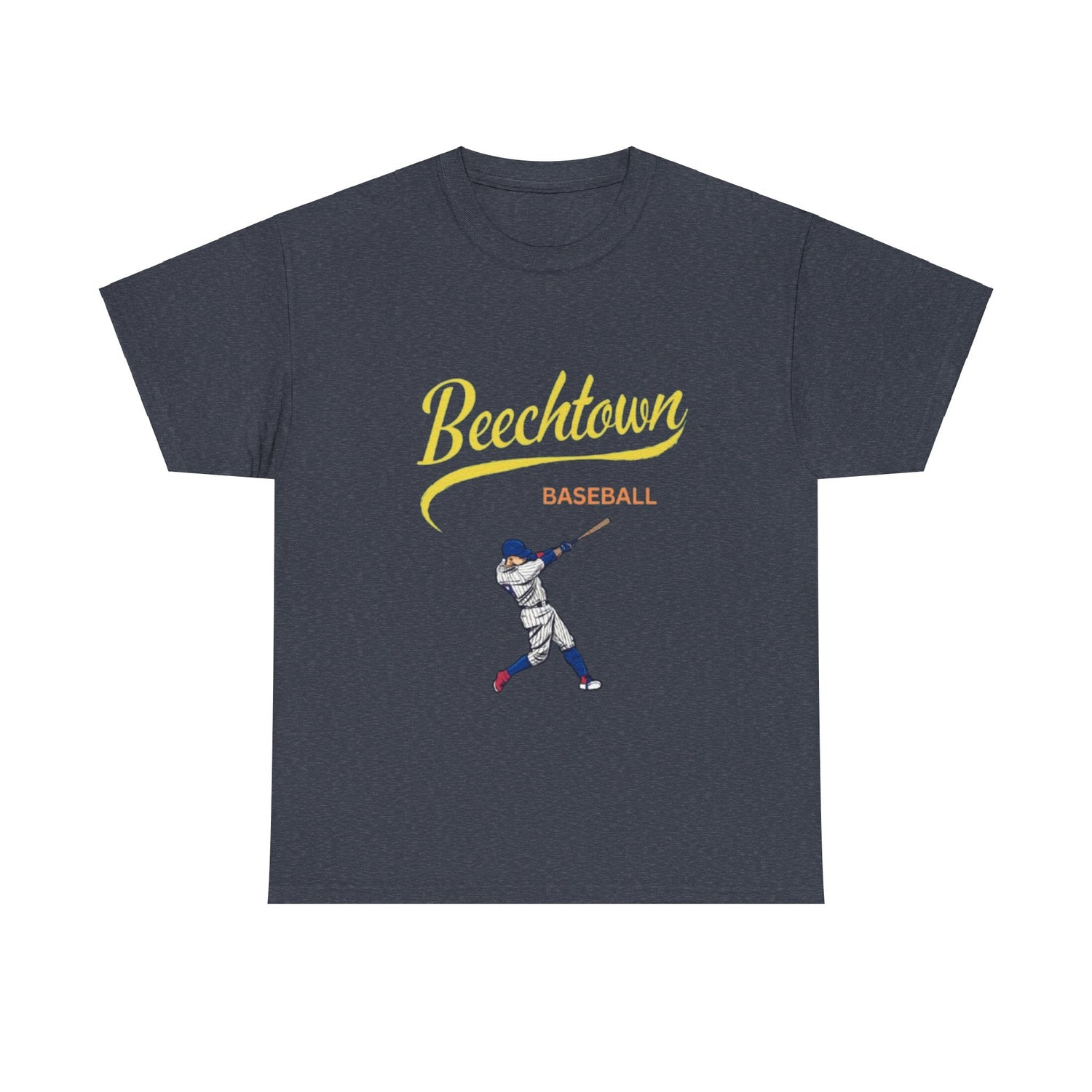 Unisex Heavy Cotton Tee - Beachtown Printed T-Shirt