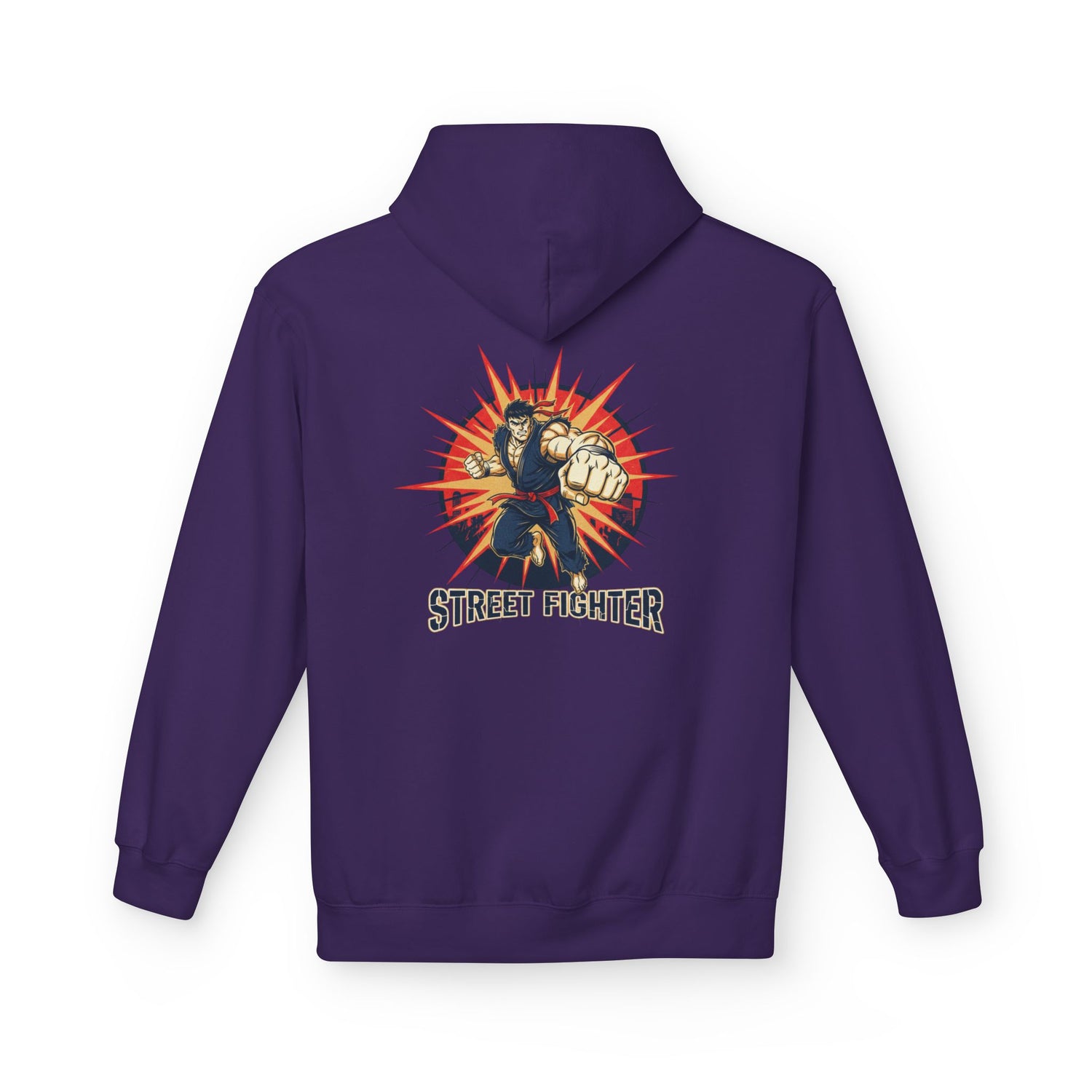 Street Fighter Fist Hoodie | Retro Arcade Fighter Design