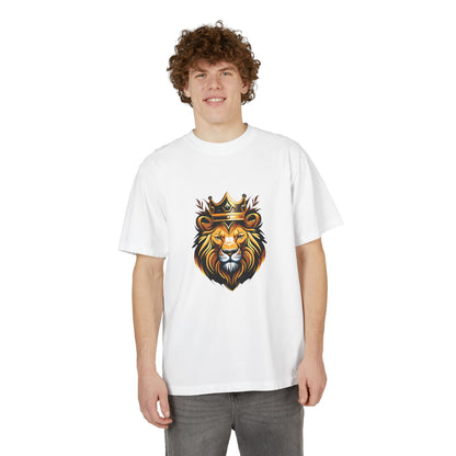 Lion of Judah Unisex Drop-Shoulder T-Shirt - King Jesus Graphic Tee