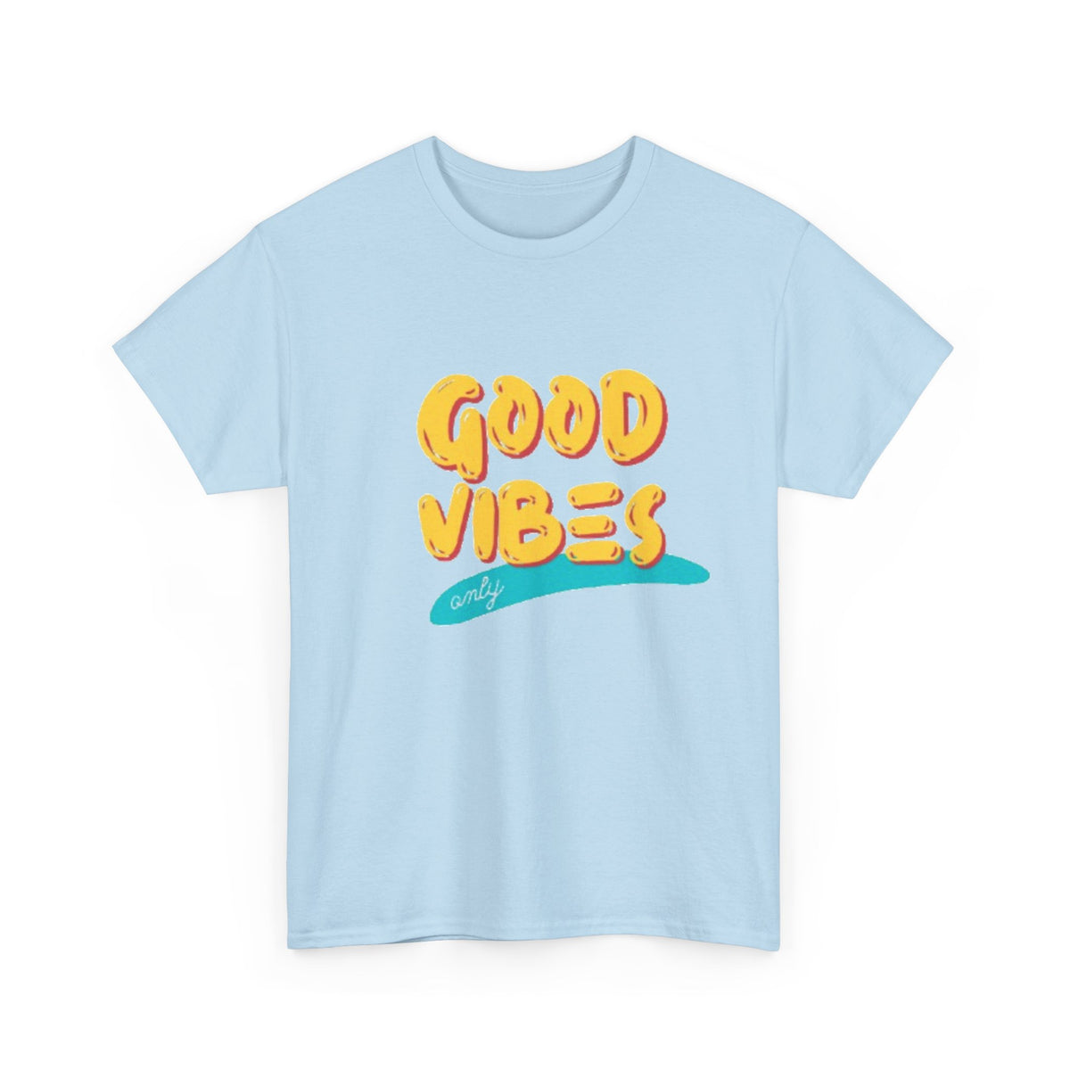Good Vibes Tee — Retro Surf "Good Vibes" Graphic T-Shirt
