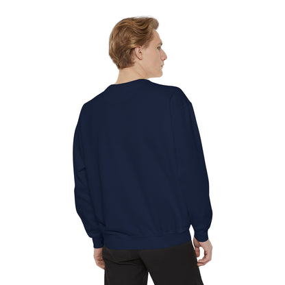 Christian Sweatshirt — “Jesus Christ No.1 Savior” Vintage Forgiven Crewneck