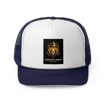 Lion of Judah Trucker Cap – Christian Snapback Hat for Men &amp; Women