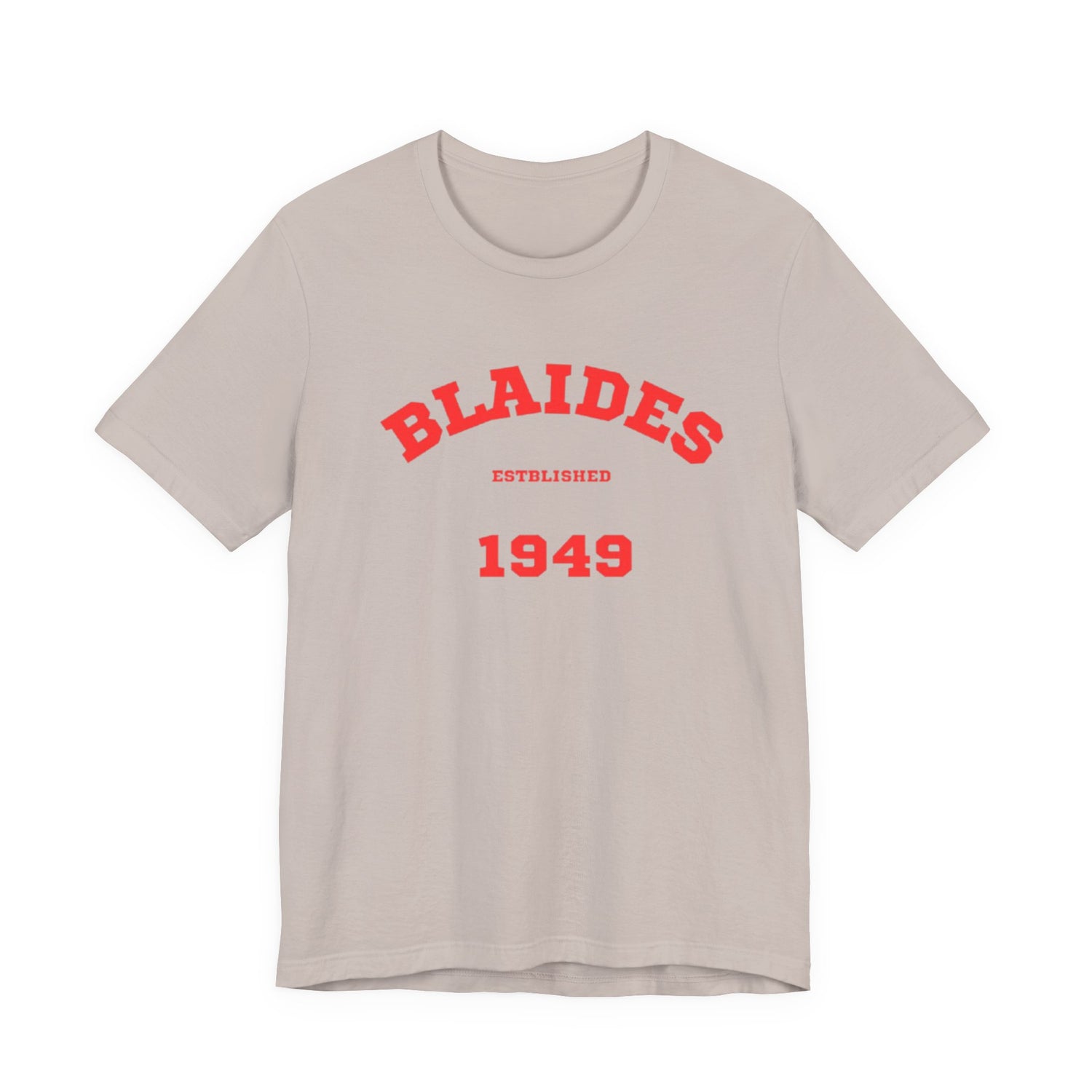 Unisex Graphic Tee - Eco-Friendly Unisex Jersey T-Shirt - Comfortable Casual Wear Tee - Blaides 1949 Printed Tee - Gift