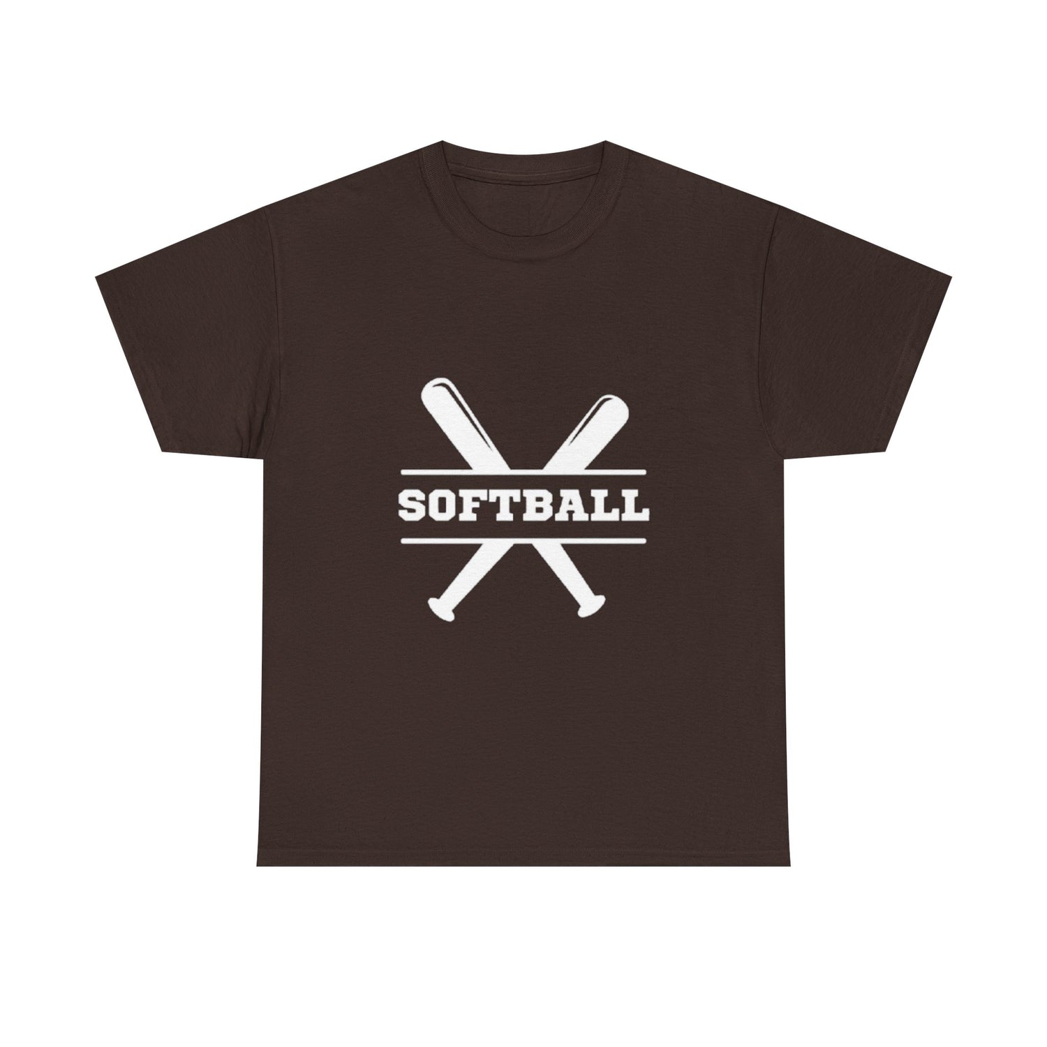Unisex Heavy Cotton Tee - SoftBall Printed  T-Shirt - Comfortable Casual Wear Tee - Unique Graphic Tee - Gift