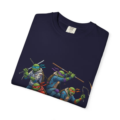Trio T-Shirt | Retro Comic Heroes, Action Pose