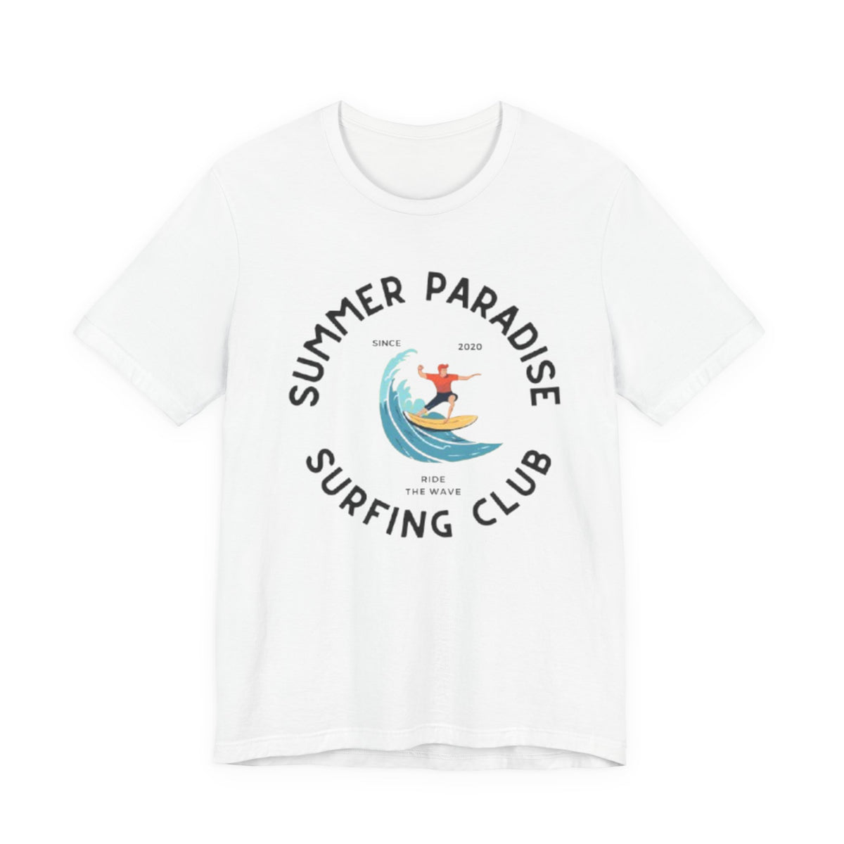 Unisex Graphic Tee - Eco-Friendly Unisex Jersey T-Shirt - Comfortable Casual Wear Tee - Paradise Club Printed Tee - Gift