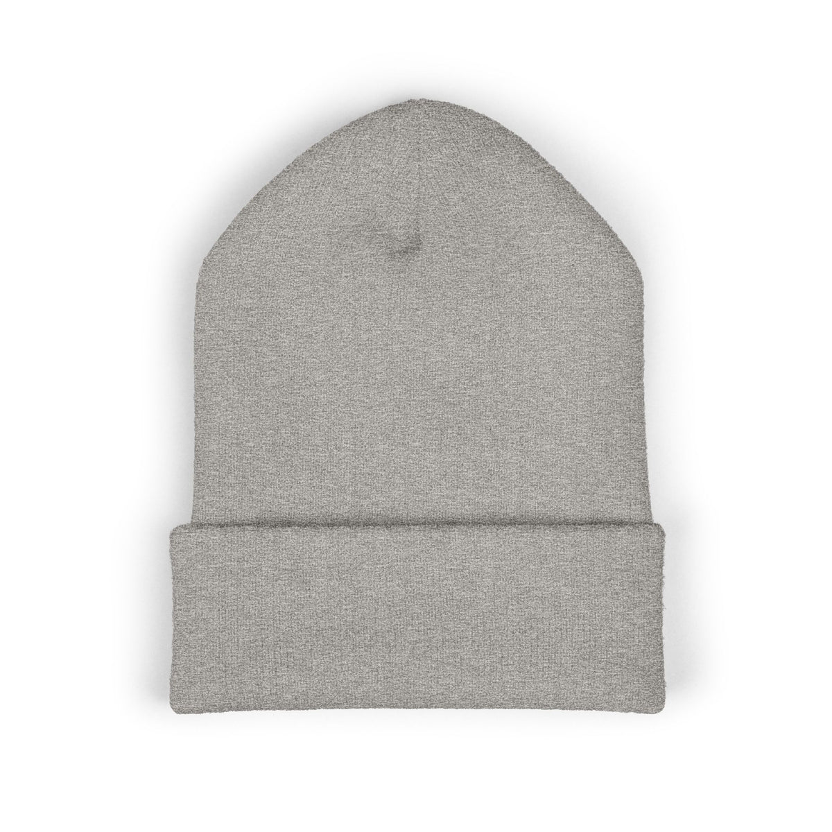 Cozy Embroidered Cuffed Beanie - Winter Warmth &amp; Style