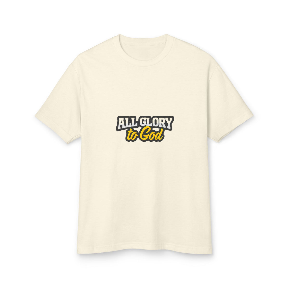 All Glory to God Unisex Heavyweight Tee