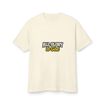 All Glory to God Unisex Heavyweight Tee