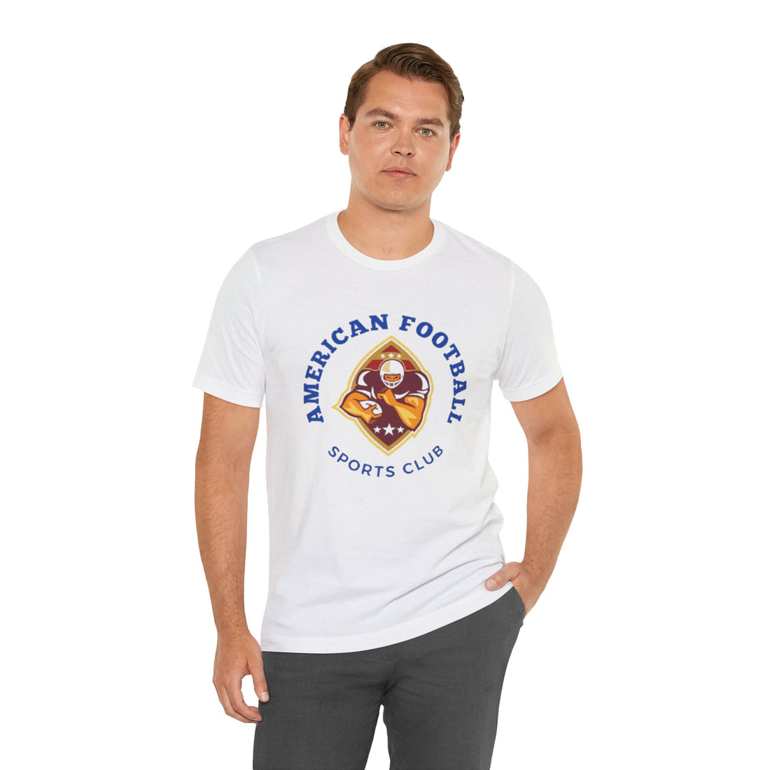 Unisex Graphic Tee - American Football Printed Tee - Sporty Gift Shirt