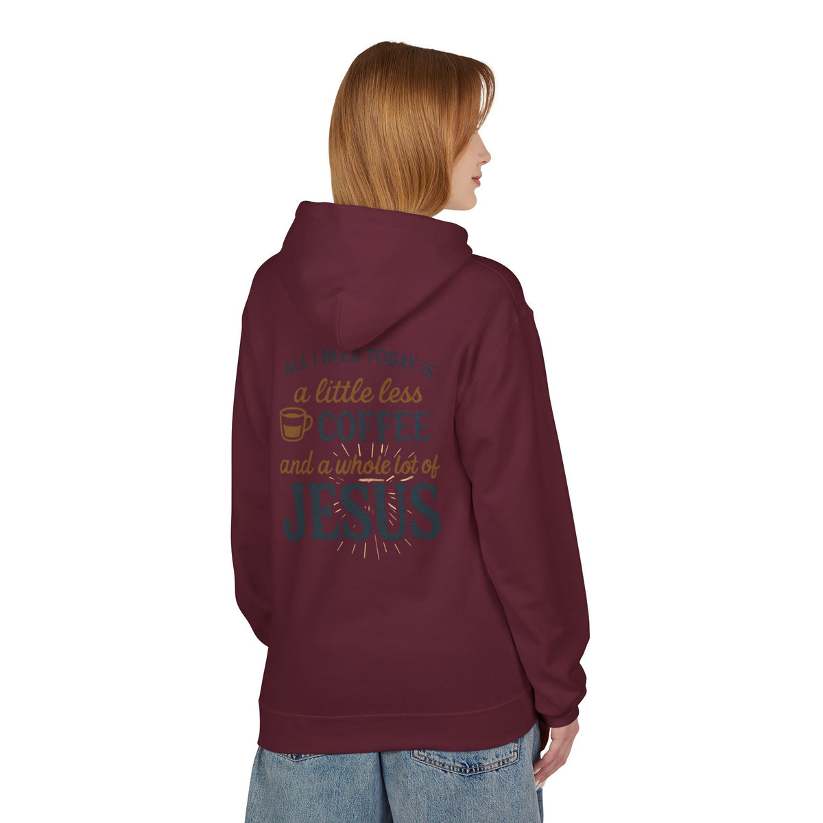 All I Need Today Is Coffee &amp; Jesus Hoodie, Inspirational Sweatshirt, [...]