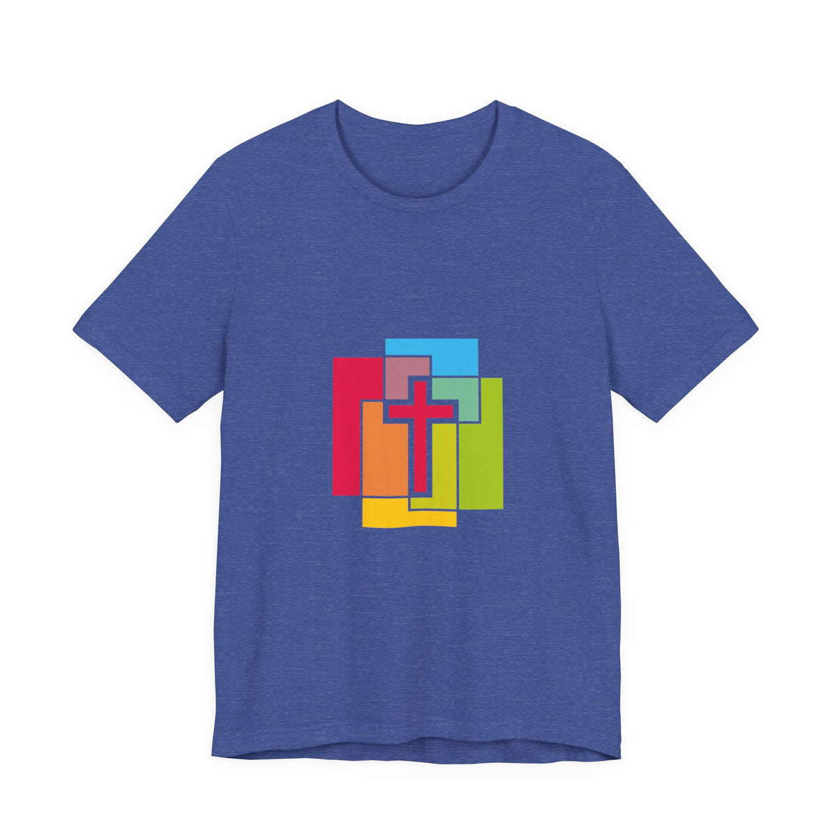 Colorful Faith Unisex Jersey Tee