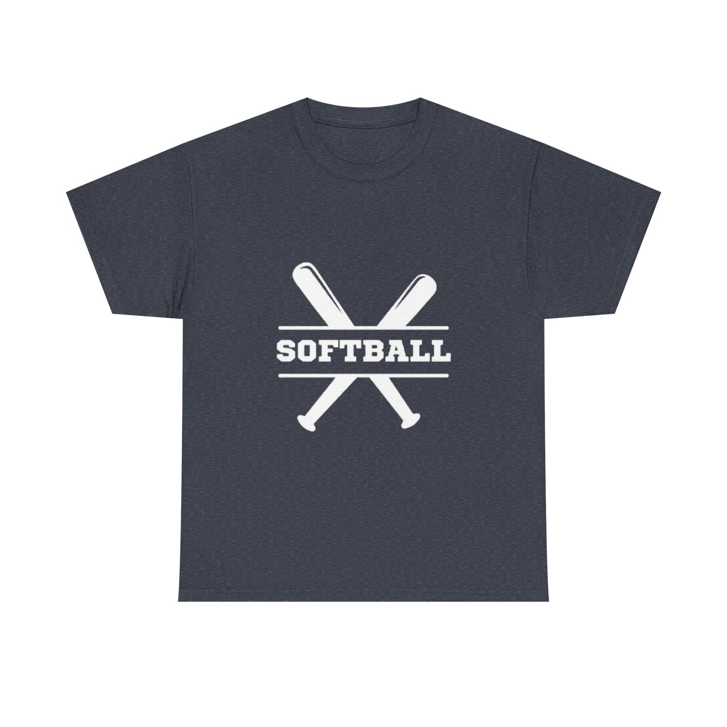 Unisex Heavy Cotton Tee - SoftBall Printed  T-Shirt - Comfortable Casual Wear Tee - Unique Graphic Tee - Gift