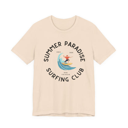 Unisex Graphic Tee - Eco-Friendly Unisex Jersey T-Shirt - Comfortable Casual Wear Tee - Paradise Club Printed Tee - Gift