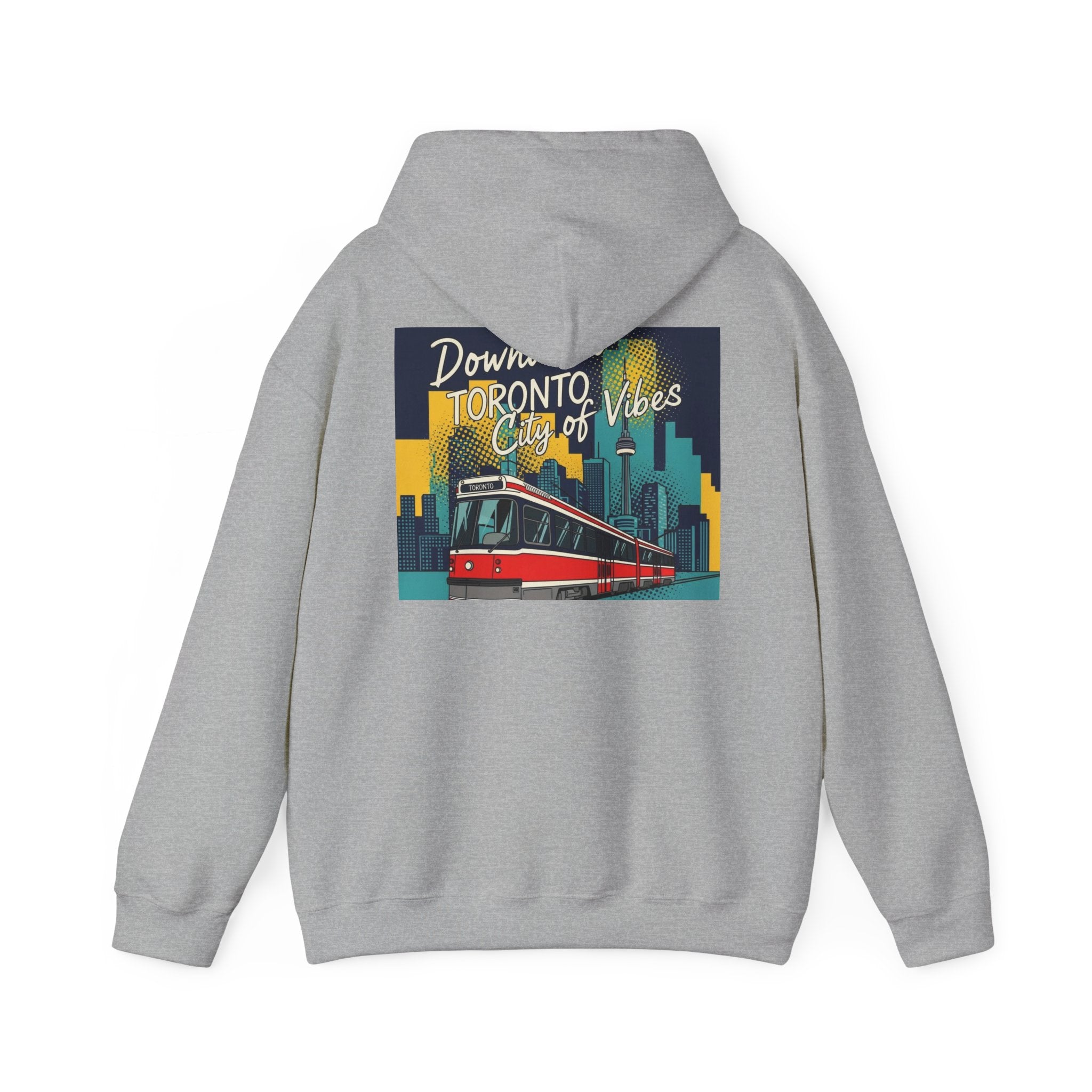 Downtown Toronto Vibes Hoodie, Cozy Sweatshirt for City Lovers, Urban [...]