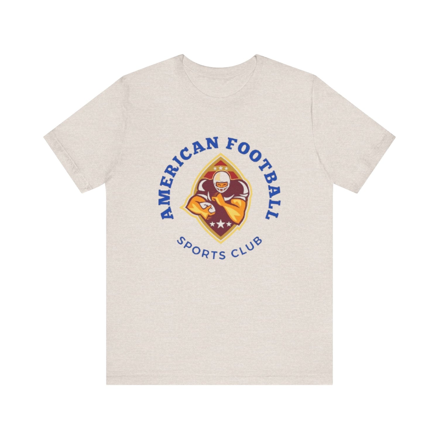 Unisex Graphic Tee - American Football Printed Tee - Sporty Gift Shirt