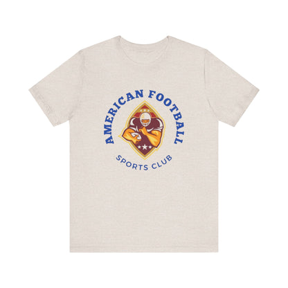 Unisex Graphic Tee - American Football Printed Tee - Sporty Gift Shirt
