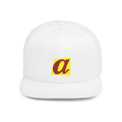 Casual Flat Bill Snapback Hat — Unisex Everyday Cap, Gift for Friends