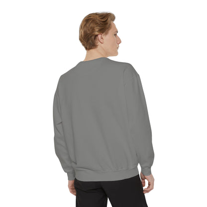 Christian Sweatshirt — “Jesus Christ No.1 Savior” Vintage Forgiven Crewneck