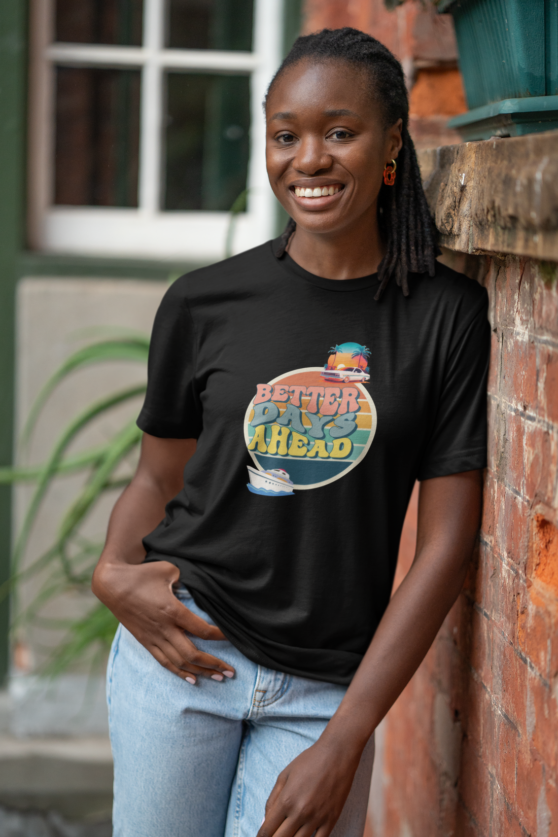 Better Days Ahead T-Shirt – Positive Quote Graphic Tee for Men & Women