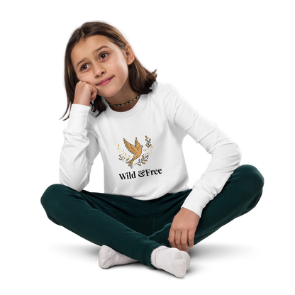 Wild &amp; Free Youth Long Sleeve Tee for unisex