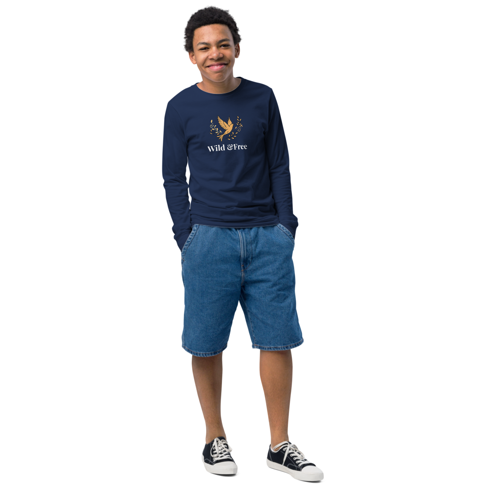 Wild &amp; Free Youth Long Sleeve Tee