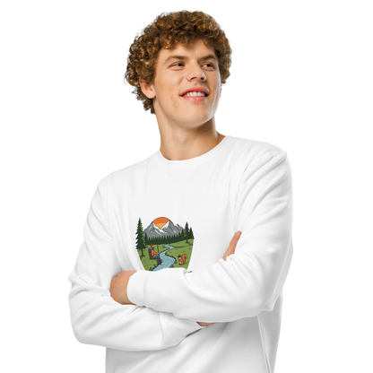 Nature Therapy Unisex Crewneck Sweatshirt | Cozy Outdoor Vibes