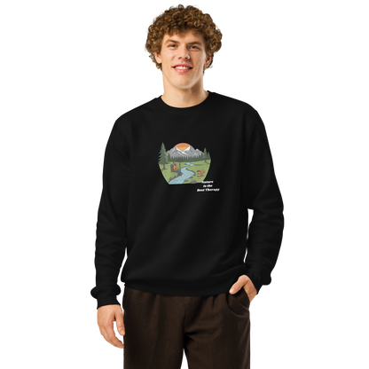 Nature Therapy Unisex Crewneck Sweatshirt | Cozy Outdoor Vibes