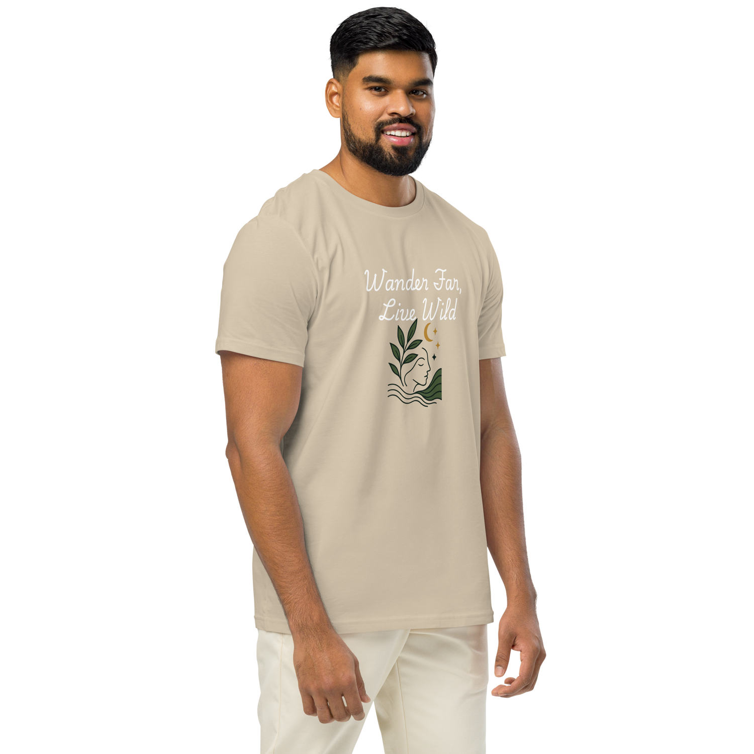 Wander Far, Live Wild T-Shirt - Comfortable Unisex Tee for Nature Lovers
