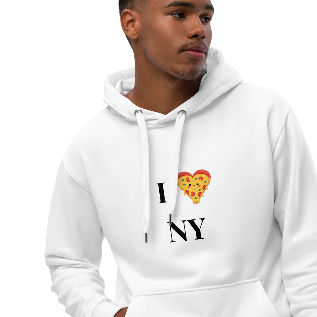 I ❤️ NY Pizza Hoodie - Cozy Unisex Heavy Blend™ Sweatshirt