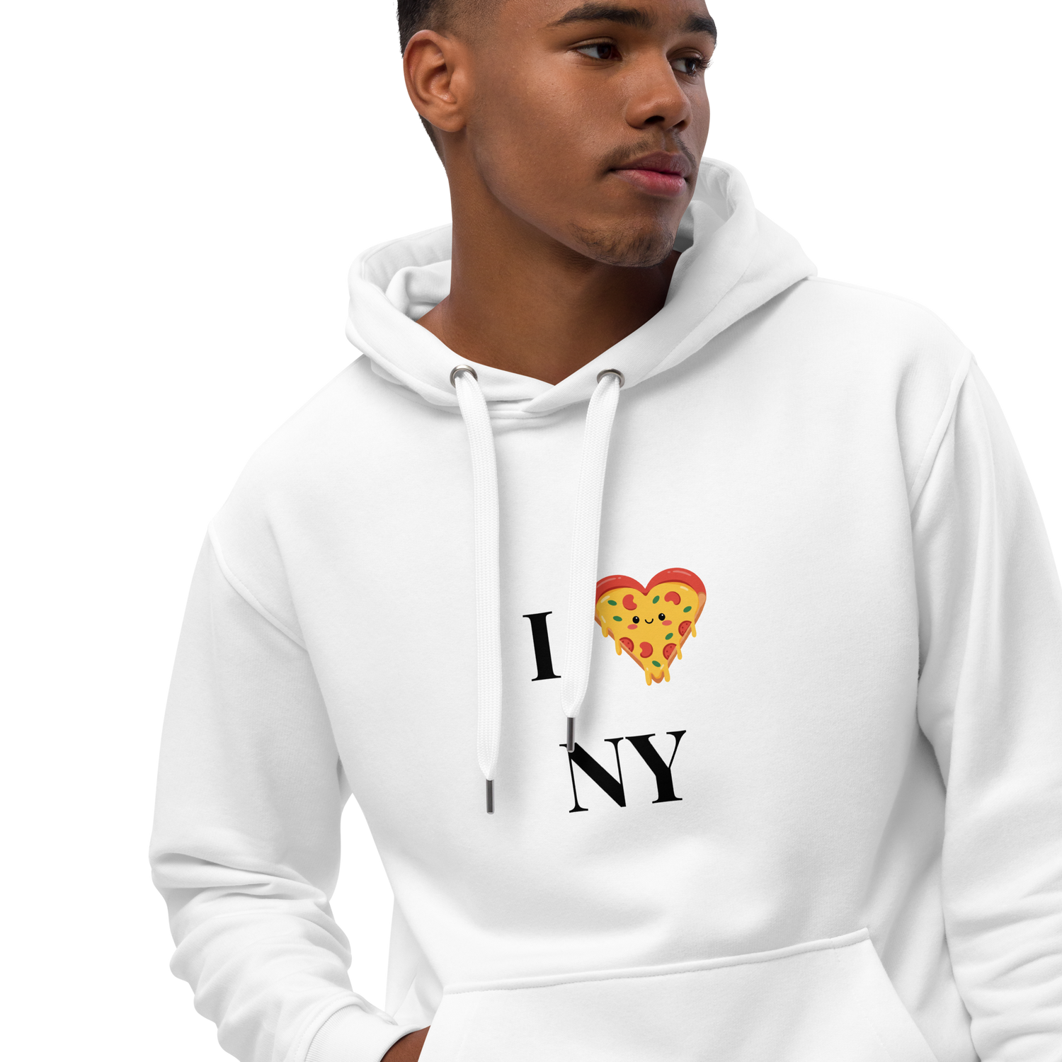 I ❤️ NY Pizza Hoodie - Cozy Unisex Heavy Blend™ Sweatshirt