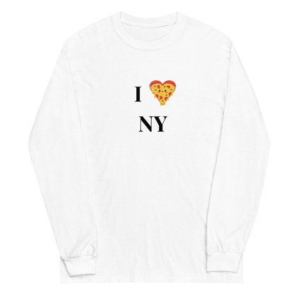 I ❤️ NY Pizza Long Sleeve T-Shirt - Unisex hoodie with printed logo